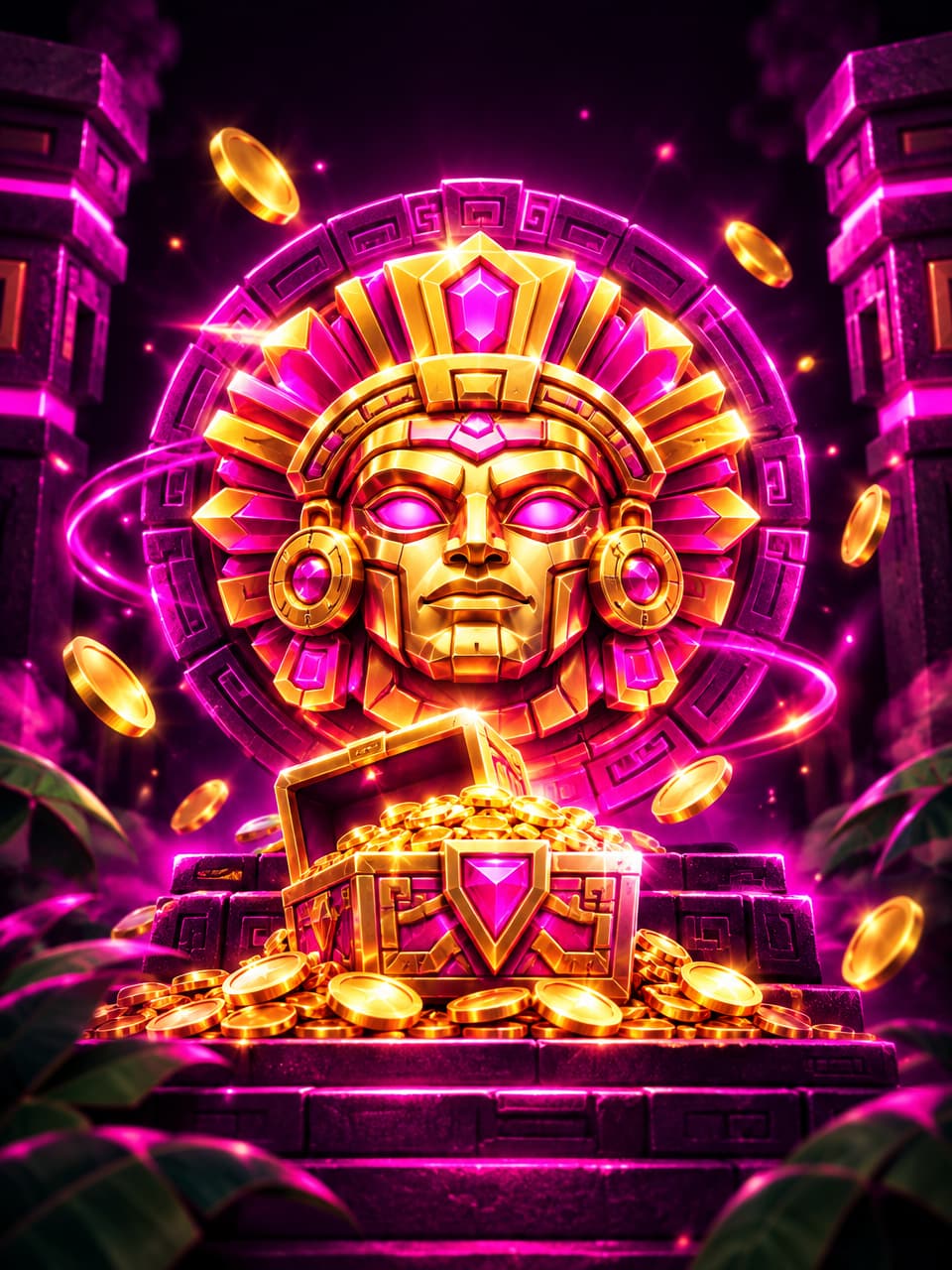 ภาพเกม Treasures Of Aztec ที่ออกแบบใหม่สำหรับ heng88 - เฮง88